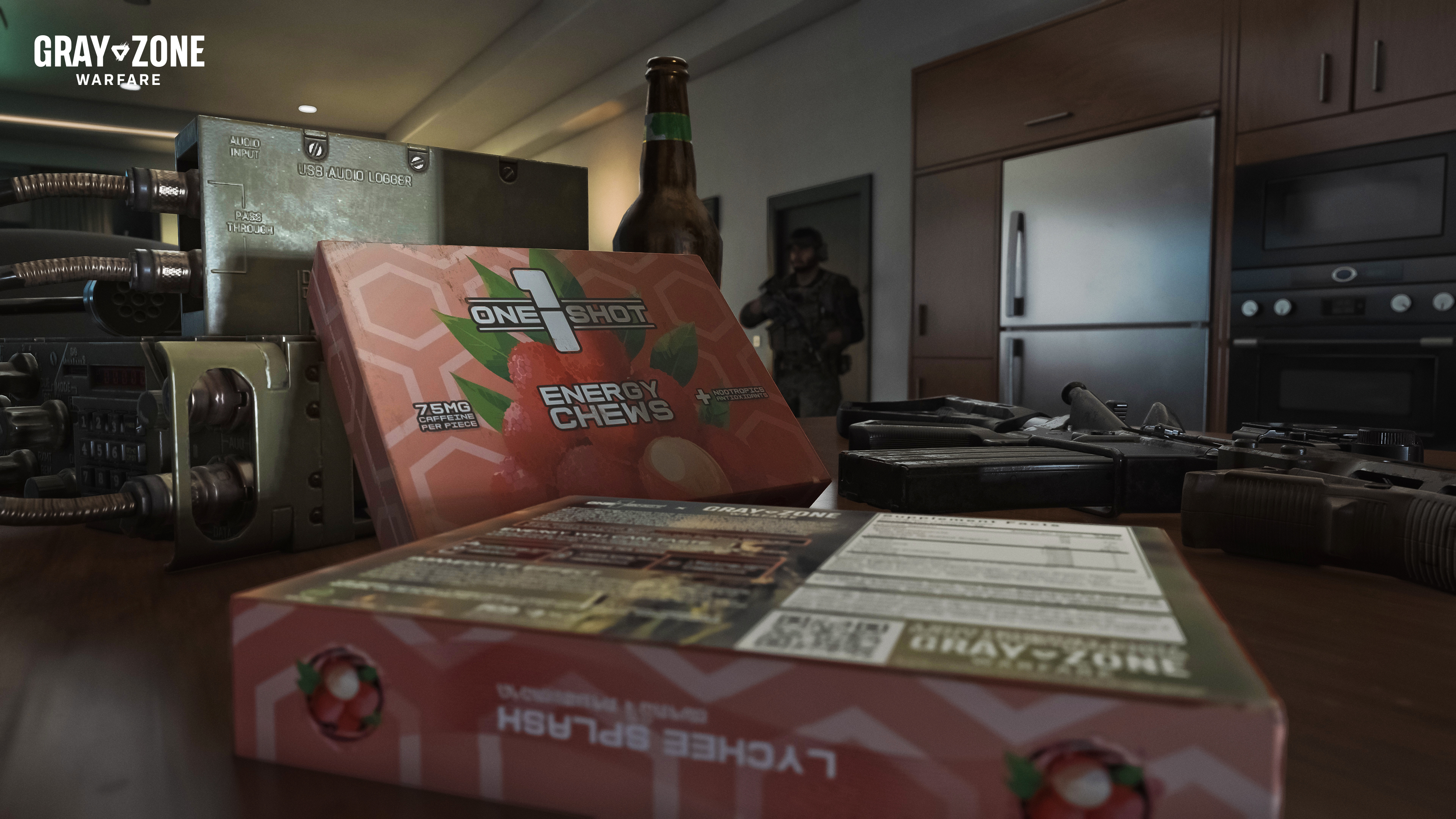 1 Shot® x Gray Zone Warfare | In-Game Energy Chew Launch