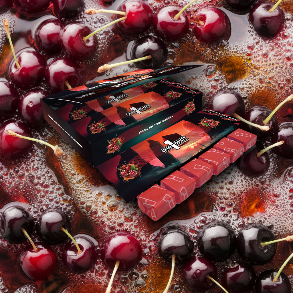 Dark Matter Cherry Energy Chews ft. Stellaris® - 8 Sleeve Bundle (Pre-Order)