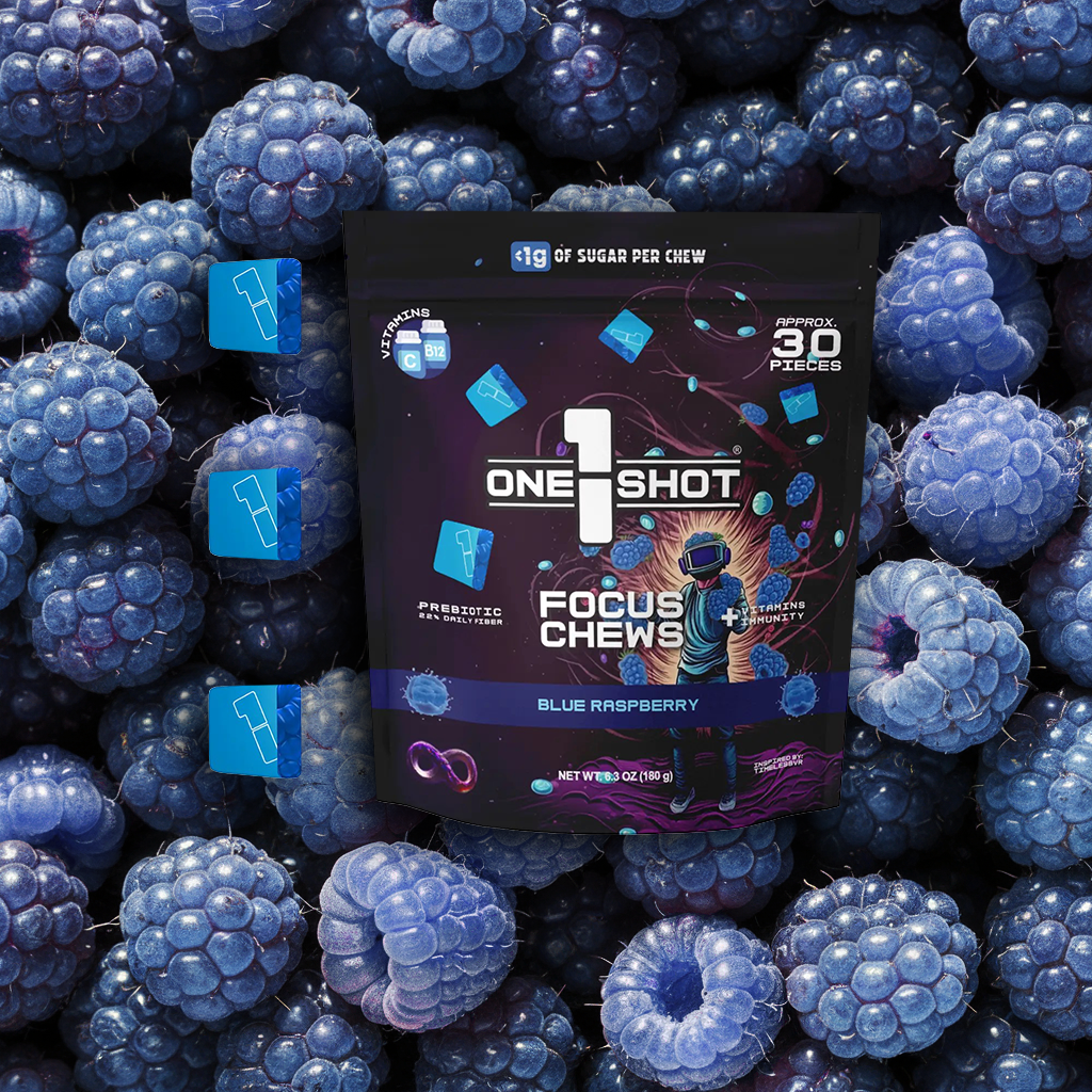Blue Raspberry Focus Chews