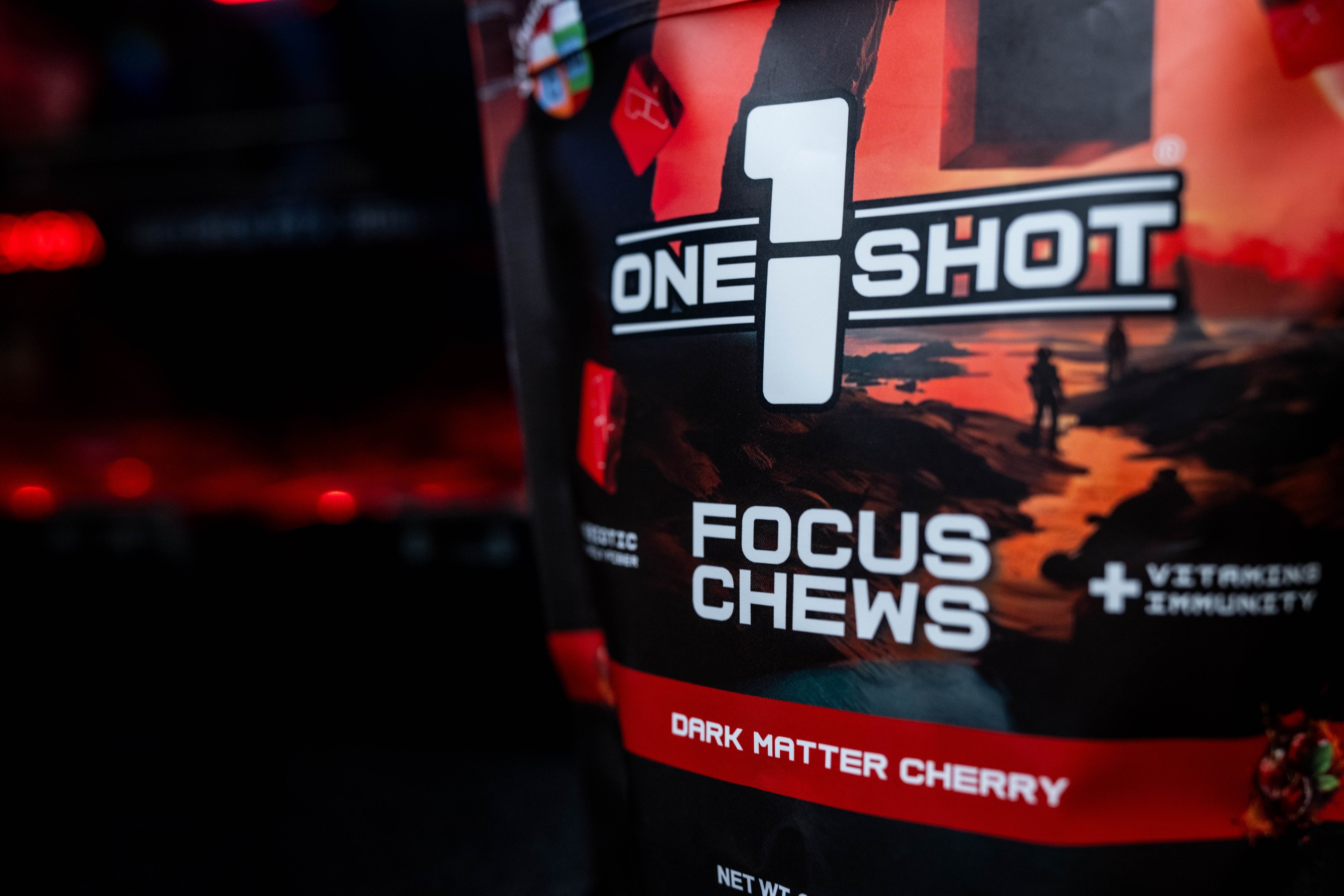 Dark Matter Cherry Focus Chews ft. Stellaris®