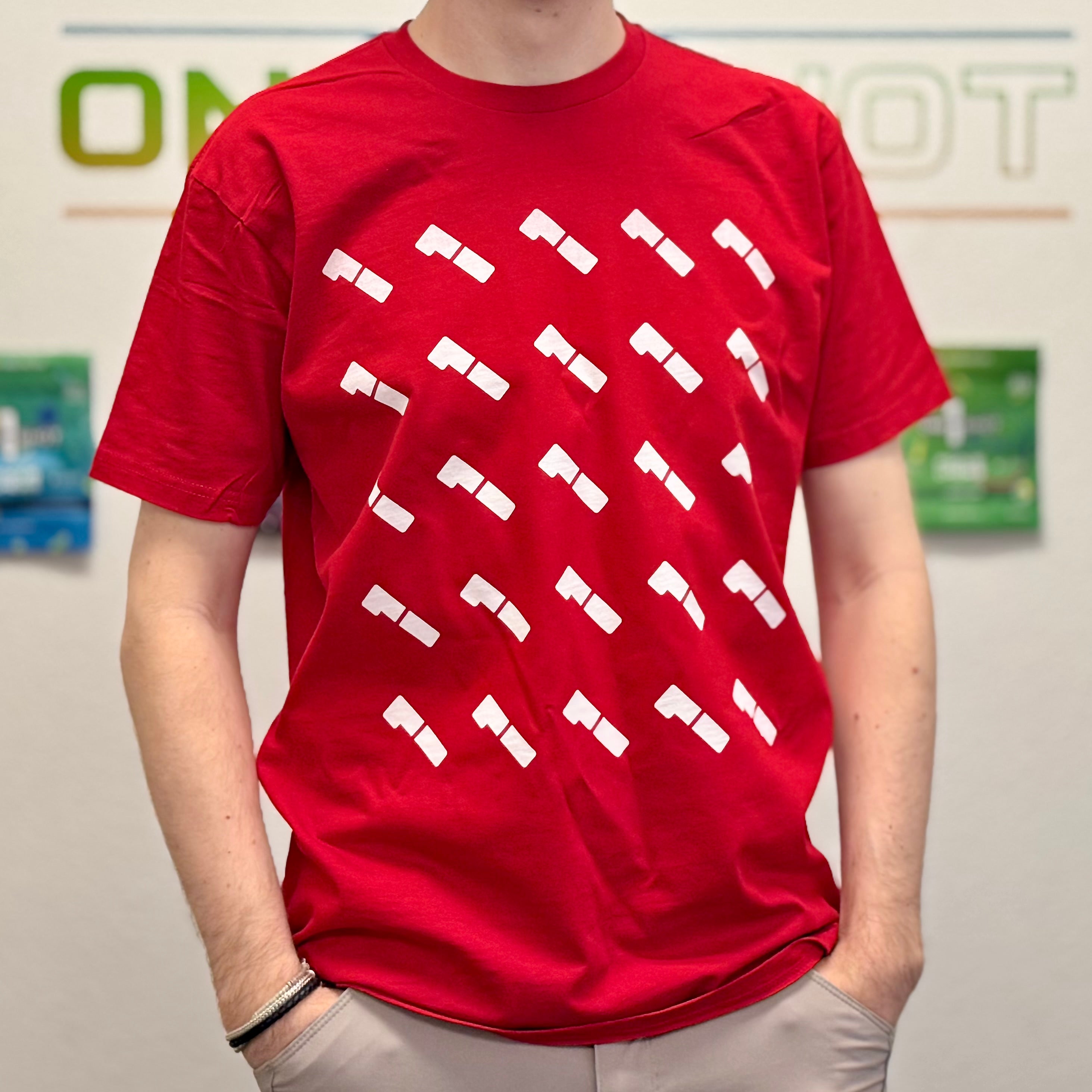 1 Shot® Cherry Chew Wrapper Short Sleeve T-Shirt