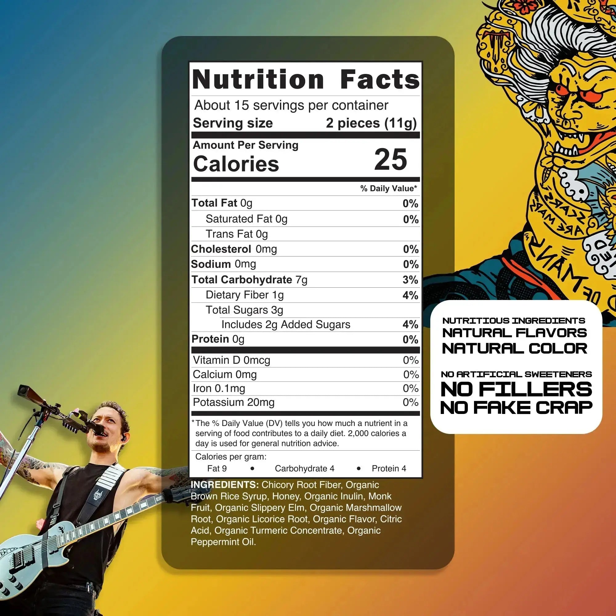 Soothing Yuzu Voice Drops | Infused with Slippery Elm, Marshmallow & Licorice Root (30 Pieces) 1 Shot Energy