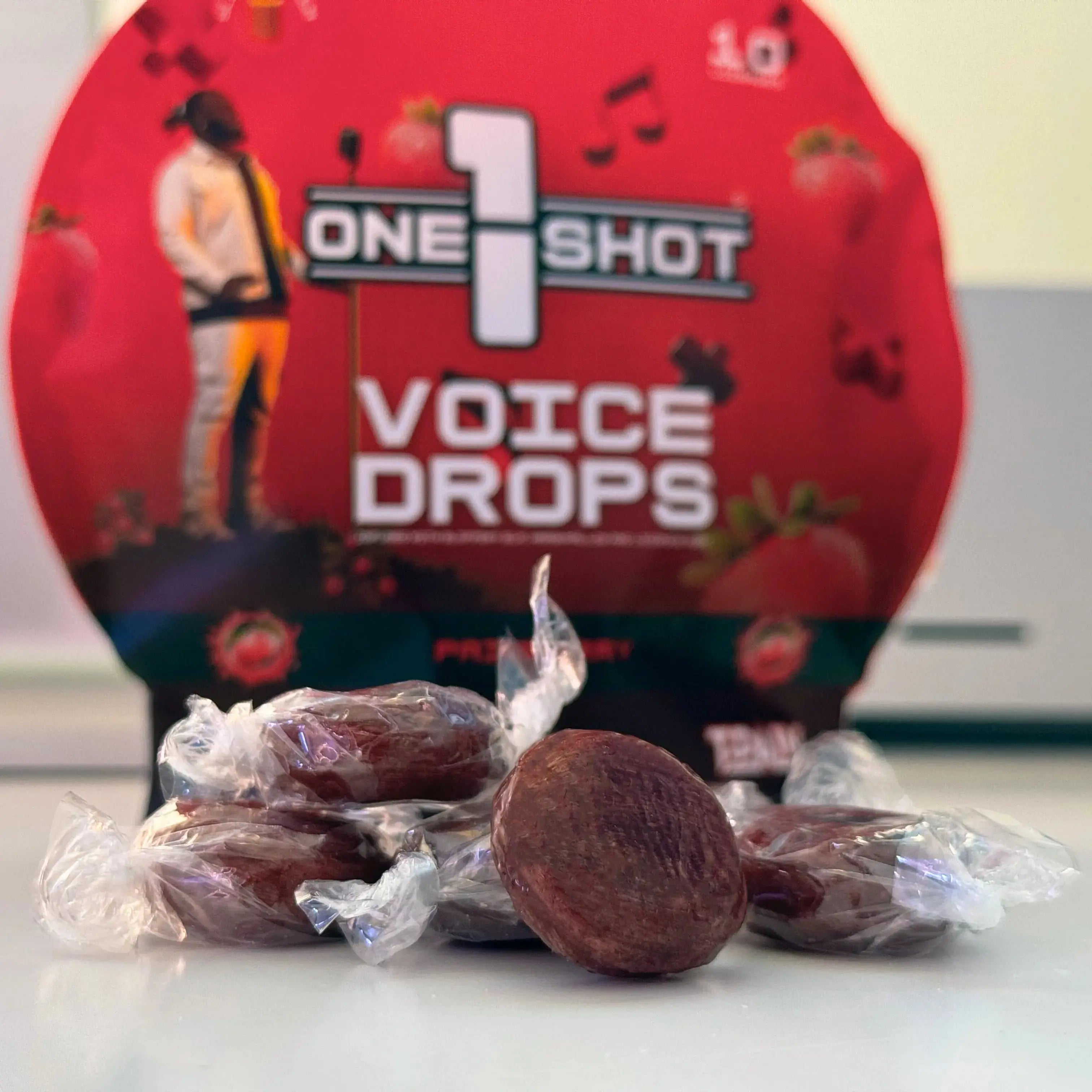 Painberry Voice Drops ft. T-Pain (1 Pouch, 10 Pieces) 1 Shot®