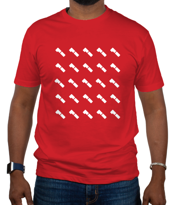 1 Shot® Cherry Chew Wrapper Short Sleeve T-Shirt