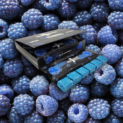 Blue Raspberry Energy Chews (8 Sleeve Box, 48 Pieces)