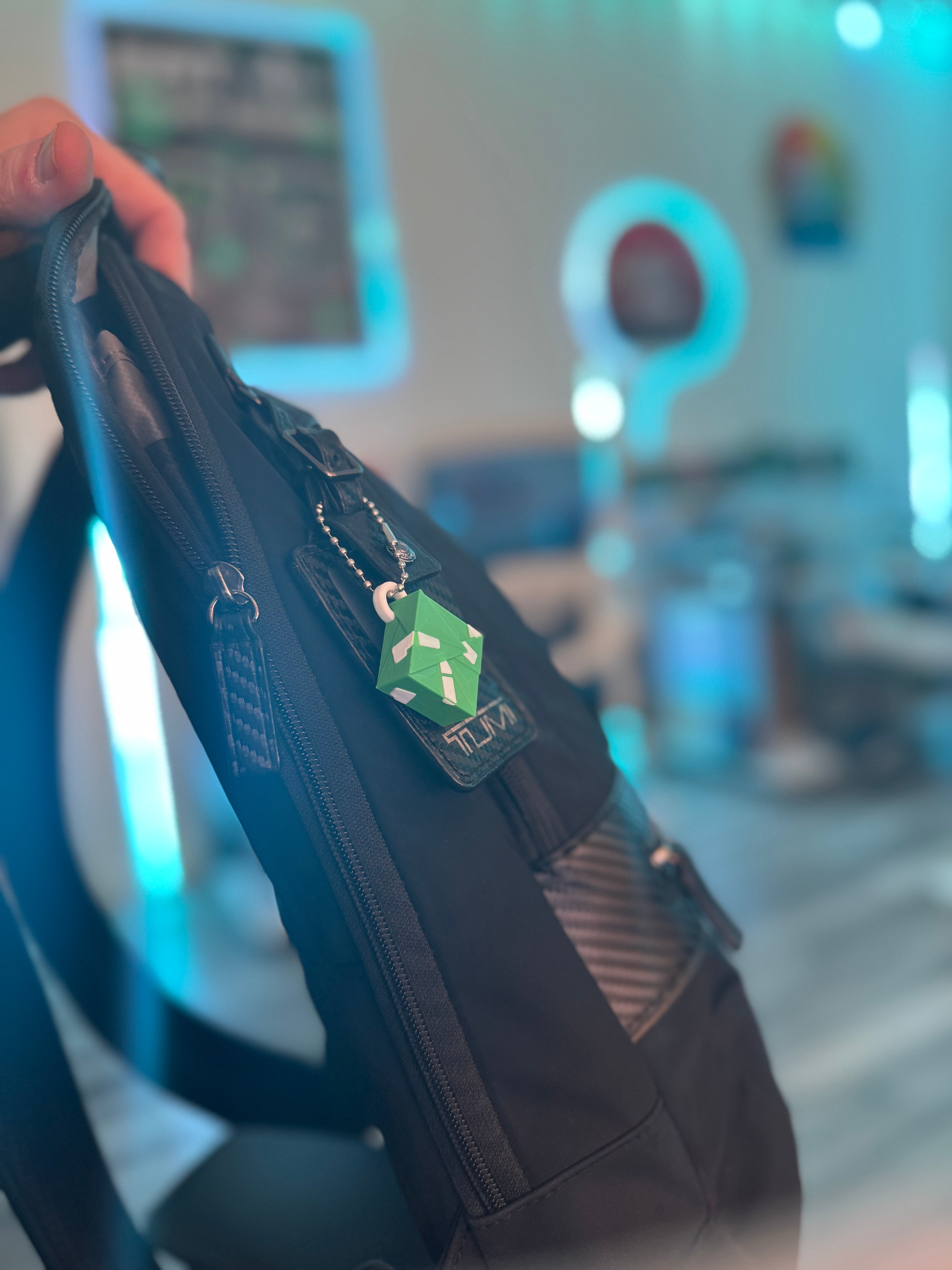 Toxic Limeade Chew Charm Keychain