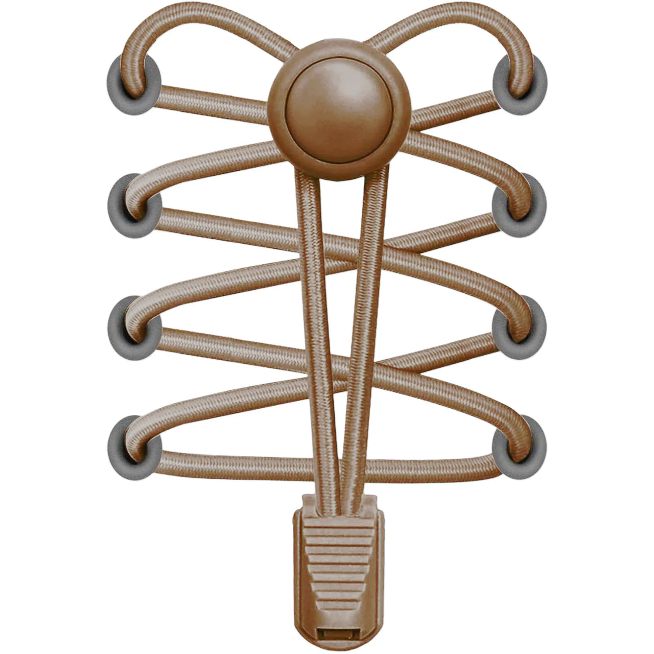 Coyote Brown Bread® Locks (1 Pair of Elastic Laces)