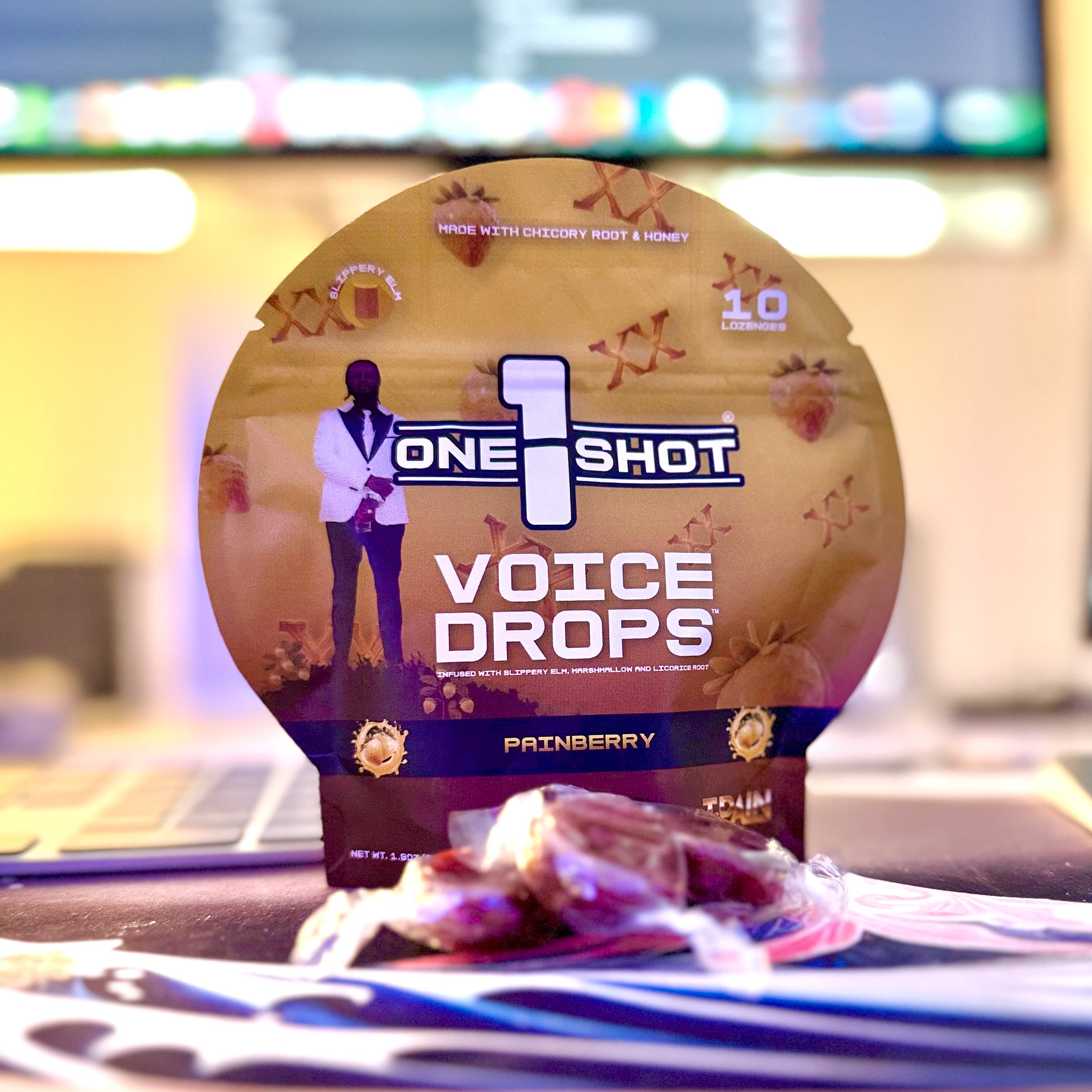 1 Shot® ft. T-PAIN | Painberry Voice Drops – 1 Shot Energy