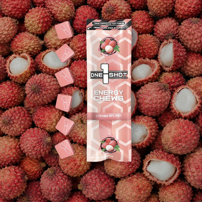 Lychee Splash Energy Chews ft. Gray Zone Warfare® (6 Piece Sleeve)