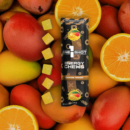 Orange Mango Energy Chews (8 Sleeve Bundle)