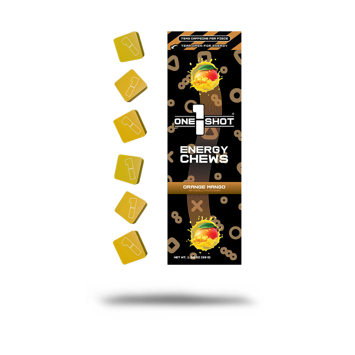 Custom Energy Chew Pack [2.0 Update Pre-Order] (Copy) 1 Shot Energy