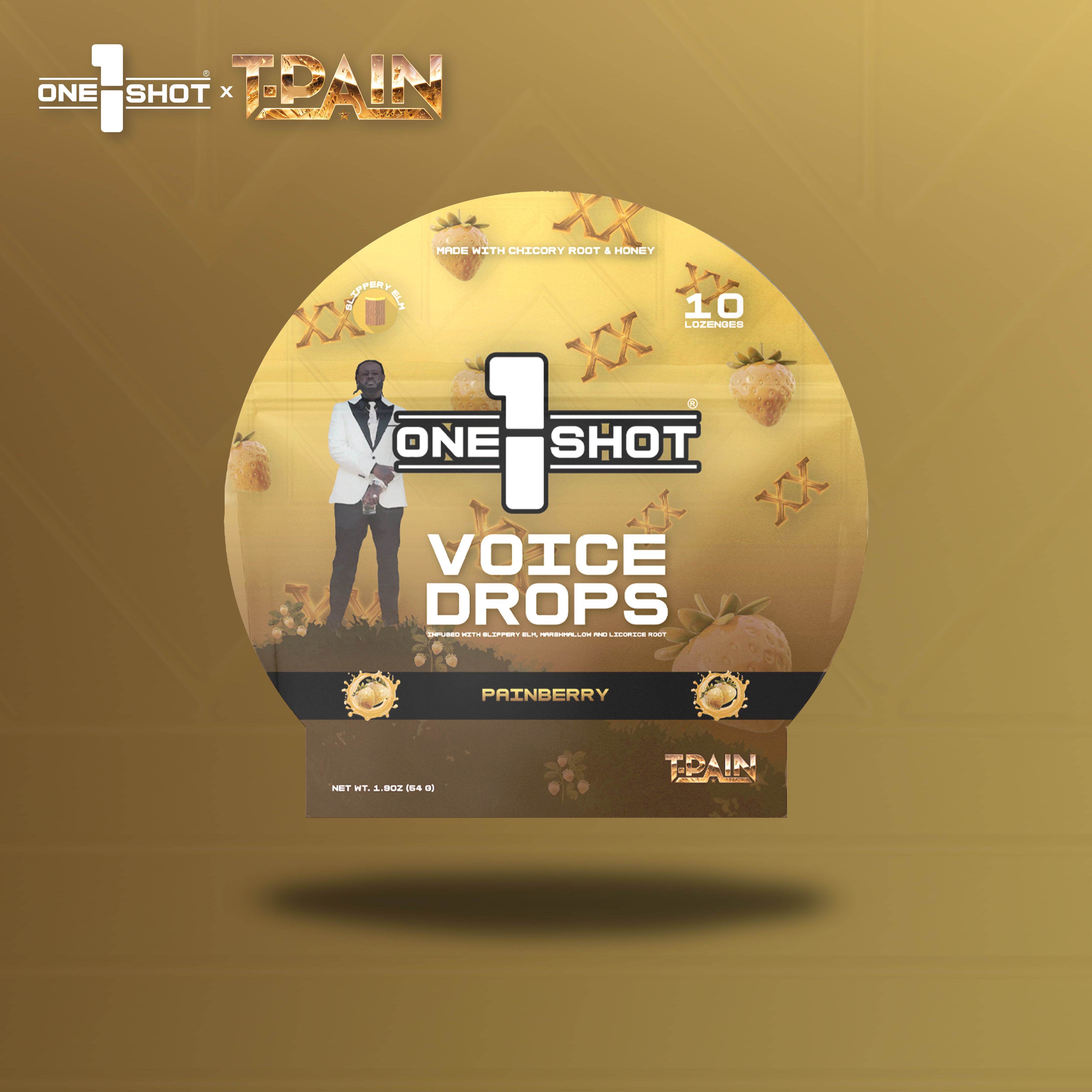 1 Shot® ft. T-PAIN | Painberry Voice Drops – 1 Shot Energy