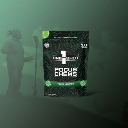 Toxic Limeade Focus Chews ft. Ghosts of Tabor® (10 Piece Pouch) 1 Shot®