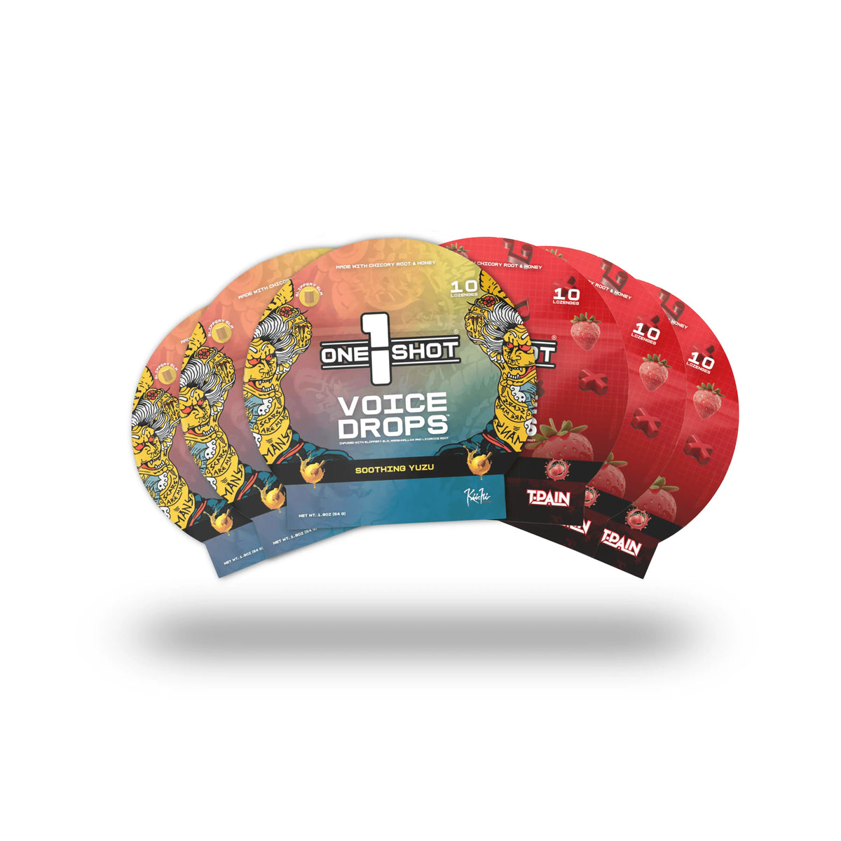 1 Shot® Voice Drops Stack | Dry Throat Lozenges