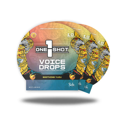 Soothing Yuzu Voice Drops ft. Matt Heafy (3 Pouch Bundle)
