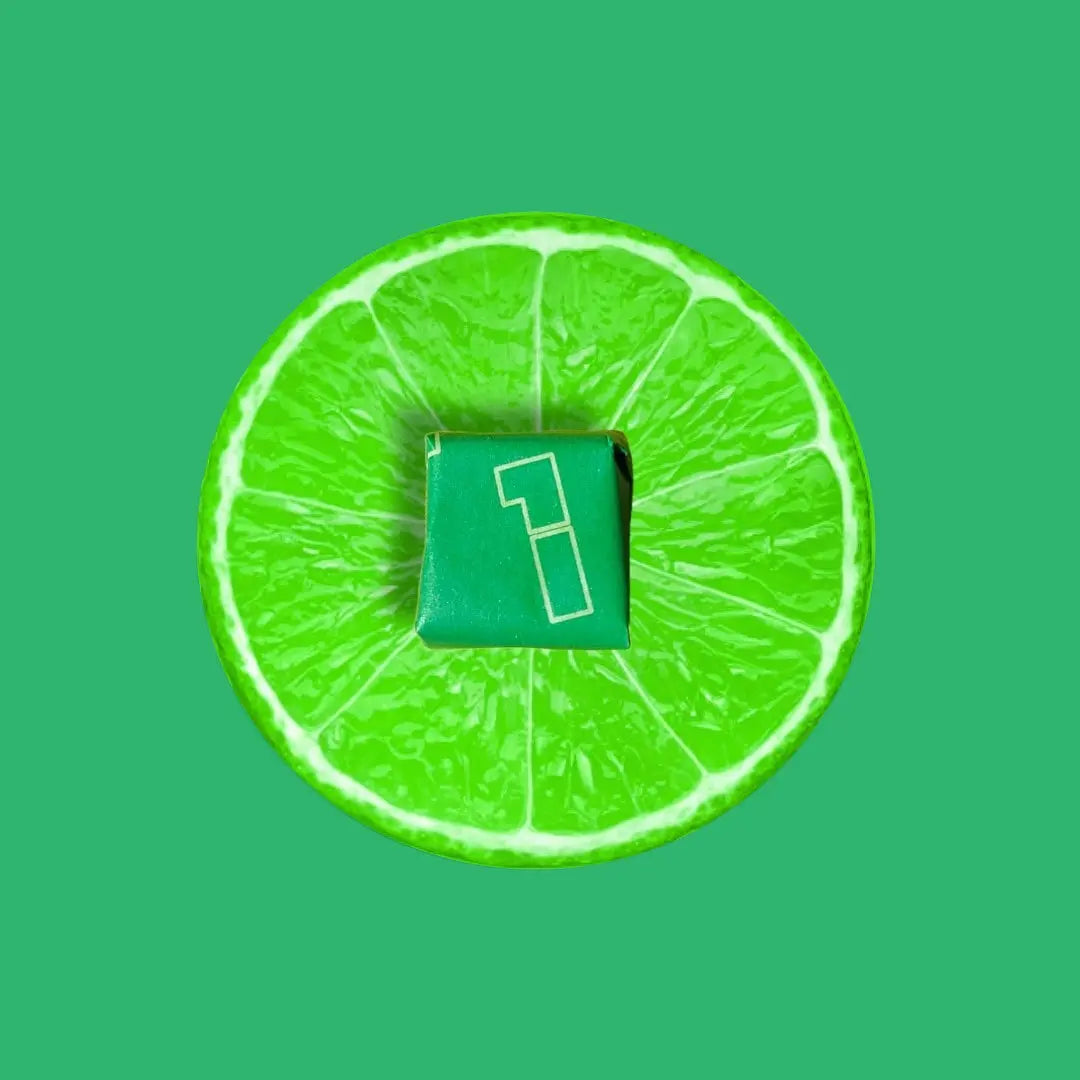 Lemon Lime Focus Chews | Nootropics, Vitamins & Immunity (30 Pieces) 1 Shot Energy